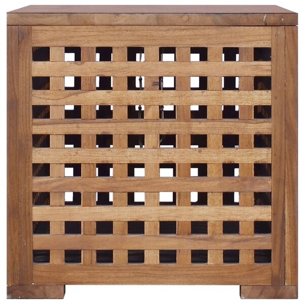 vidaXL Box f&uuml;r Seil 80x40x40 cm Teak Massivholz