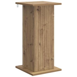 vidaXL Pflanzenst&auml;nder Artisan-Eiche 30,5 x 30 x 60,5 cm Holzwerkstoff