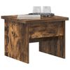 vidaXL Couchtisch Ger&auml;ucherte Eiche 55 x 54,5 x 45 cm Holzwerkstoff