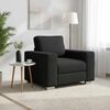 vidaXL Sofa Schwarz Gesamtabmessungen: 100 x 80 x 82 cm (B x T x H)
