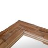 vidaXL Dekorativer Spiegel Teak 120 x 60 cm Rechteckig