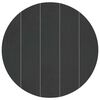 vidaXL Bodenfolie f&uuml;r Pools Schwarz &Oslash; 550 cm Vliesstoff
