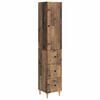vidaXL Schrankset 2 pcs 33 x 34,5 x 90 cm Holzwerkstoff