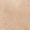 vidaXL Teppich Shaggy Hochflor NAVARRA Beige 240x240 cm Polyester