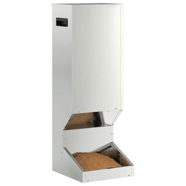 vidaXL Rehf&uuml;tterer Silber 28 x 30 x 80 cm Verzinkter Stahl