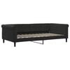 vidaXL Tagesbett Schwarz 100x200 cm Samt