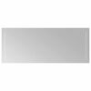 vidaXL LED-Badezimmerspiegel Transparent 100 x 40 cm Geh&auml;rtetes Glas