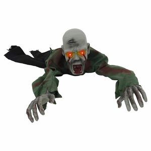 vidaXL Halloween-Zombie-Deko SPOOKA Gr&uuml;n 110 x 50 x 21 cm Polyester