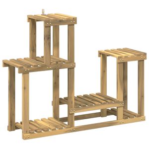 vidaXL Pflanzenst&auml;nder Wei&szlig; 90 x 25 x 73 cm Massivholz Akazie