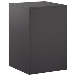vidaXL Pflanzenst&auml;nder Schwarz 40 x 40 x 60 cm Stahl