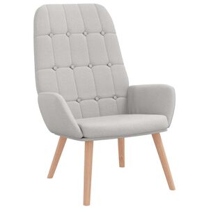 vidaXL Relaxsessel Wolkengrauer Stoff