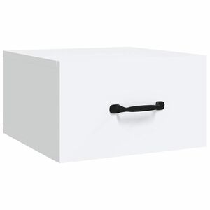 vidaXL Wand-Nachttisch Wei&szlig; 35x35x20 cm