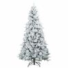 vidaXL Künstlicher klappbarer Weihnachtsbaum Grün 180 cm PE und PVC