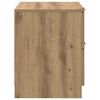 vidaXL Nachttisch 2 pcs Artisan-Eiche 45 x 39 x 50 cm Holzwerkstoff