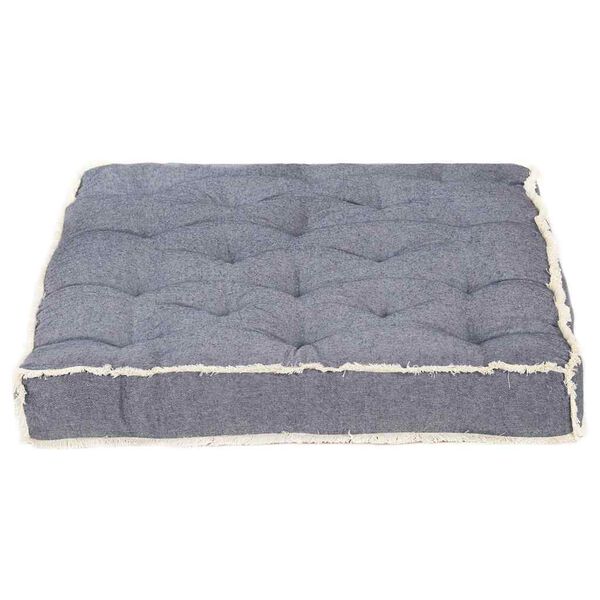 vidaXL Palettensofa-Kissen Blau 120x80x10 cm