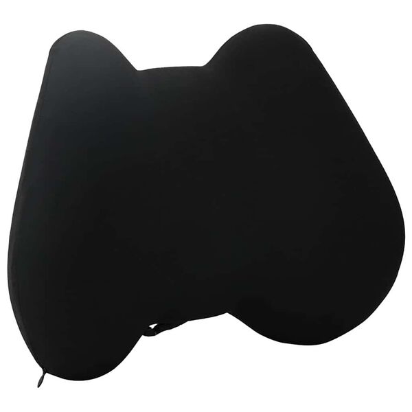 vidaXL R&uuml;ckenkissen Schwarz Viscoschaum 40 x 32 x 13 cm