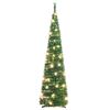 vidaXL Pop-Up-Weihnachtsbaum K&uuml;nstlich 50 LEDs Gr&uuml;n 120 cm
