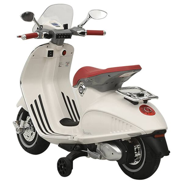 vidaXL Elektro-Motorrad für Kinder Vespa GTS300 Weiß
