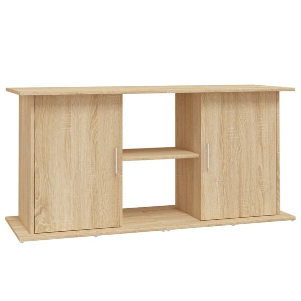 vidaXL Aquariumst&auml;nder Sonoma-Eiche 121 x 41 x 58 cm Holzwerkstoff