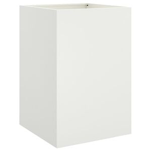 vidaXL Pflanzk&uuml;bel Wei&szlig; 52x48x75 cm Stahl