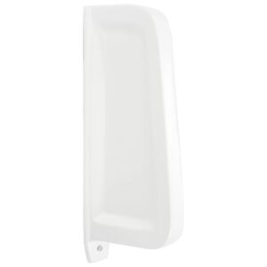 vidaXL Urinal Trennwand Wandmontage Keramik Wei&szlig;