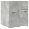 vidaXL Waschbeckenschrank Betongrau 41x38,5x46 cm Holzwerkstoff