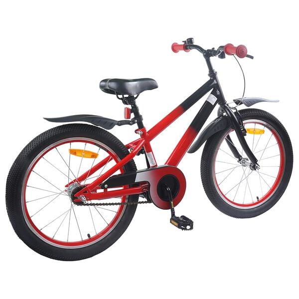 vidaXL Kinderfahrrad 20 Zoll f&uuml;r 6-11 Jahre alt Blau Schwarz