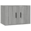 vidaXL 5-tlg. TV-Schrank-Set Grau Sonoma Holzwerkstoff