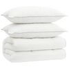 vidaXL Bettdecke und Kissen Set 3 stk. 200x220 cm 4 Jahreszeiten Wolle