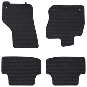 vidaXL Autofu&szlig;matte 4 pcs Schwarz Geeignet f&uuml;r VW GOLF VIII MHEV 2020-