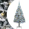 vidaXL Künstlicher Weihnachtsbaum mit 300 LEDs mit Ständer Grün 180 cm