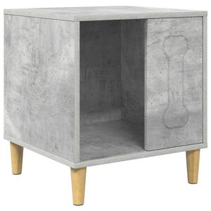 vidaXL Hundeh&uuml;tte Beton 44 x 42 x 49 cm Holzwerkstoff