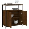 vidaXL Sideboard Braun Eichen-Optik 70x30x80 cm Holzwerkstoff