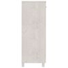 vidaXL Schuhschrank HAMAR Weiß 85x40x108 cm Massivholz Kiefer