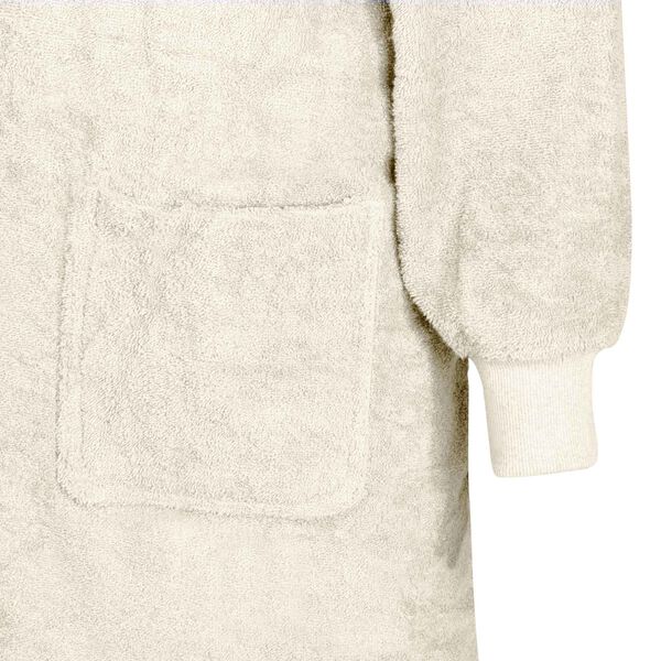 vidaXL Decken-Hoodie KINN Creme XL Baumwolle