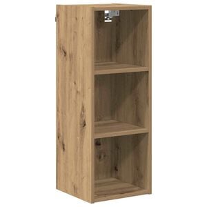 vidaXL H&auml;ngeschrank Artisan-Eiche 30 x 29,5 x 80 cm Holzwerkstoff