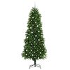 vidaXL Weihnachtsbaum mit 300 LEDs mit St&auml;nder Gr&uuml;n 240 cm PE