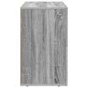 vidaXL Sideboard Graues Sonoma 80,5 x 35 x 59 cm Holzwerkstoff