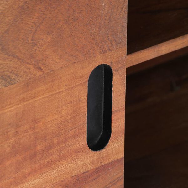 vidaXL TV-Schrank 120x30x49 cm Massivholz Akazie