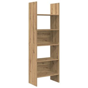 vidaXL B&uuml;cherregal Artisan-Eiche 60 x 35 x 180 cm Holzwerkstoff