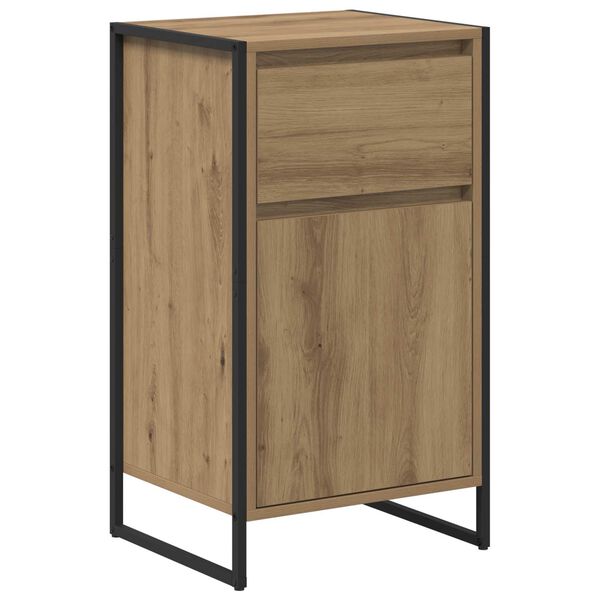 vidaXL Sideboard Kunsthandwerk Eiche 81 x 36 x 150.5 cm Holzwerkstoff