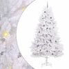 vidaXL K&uuml;nstlicher klappbarer Weihnachtsbaum Wei&szlig; 138 x 138 x 300 cm