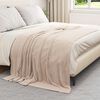 vidaXL Wohndecken 6 pcs Beige 150 x 200 cm Fleece