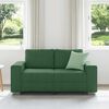 vidaXL Zweisitzer-Sofa Dunkelgr&uuml;n 160x77x82 cm Cordstoff