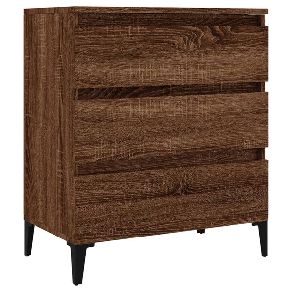vidaXL Sideboard Braun Eichen-Optik 60x35x70 cm Holzwerkstoff