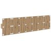 vidaXL Kopfteil mit Schrank 3 pcs Artisan-Eiche Holzwerkstoff