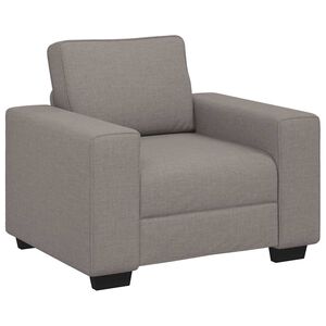 vidaXL Sessel Taupe 100x77x82 cm Stoff