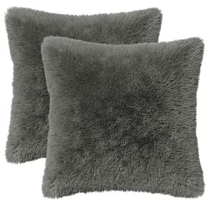 vidaXL Kissen mit Kissen HEERLEN 2 Stk. Hellgr&uuml;n PV Fleece