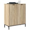 vidaXL Sideboard Sonoma-Eiche 69,5 x 33 x 82 cm Holzwerkstoff