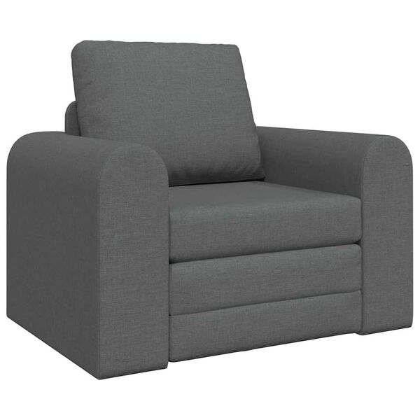vidaXL Schlafsofa Dunkelgrau 98 x 71 x 83 cm Stoff